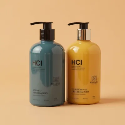 AI-Generated packaging for Pump bottle