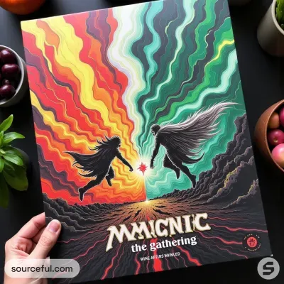 AI-Generated packaging for Vinyl album cover