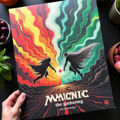 AI-Generated packaging for Vinyl album cover