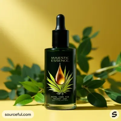 AI-Generated packaging for Dropper bottle in the Beauty and Personal Care industry