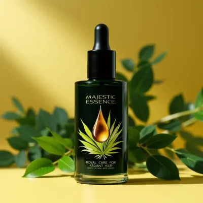 AI-Generated packaging for Dropper bottle