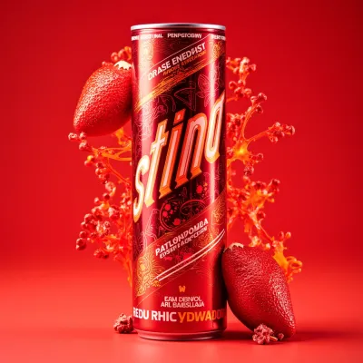 AI-Generated packaging for Drinks can