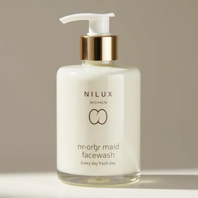 AI-Generated luxury pump bottle packaging