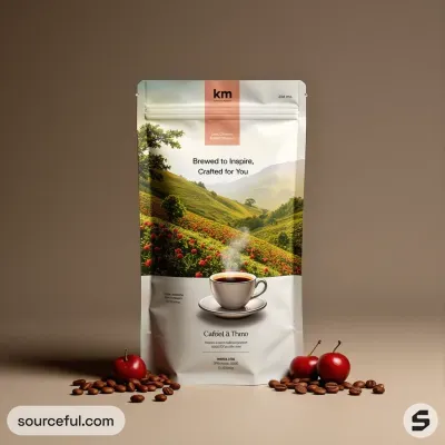 AI-Generated packaging for Food pouch