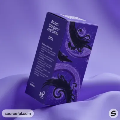 AI-Generated packaging for Carton box in the Beauty and Personal Care industry