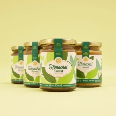 AI-Generated packaging for Food glass jar
