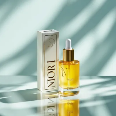 AI-Generated Dropper bottle packaging for Beauty and Personal Care