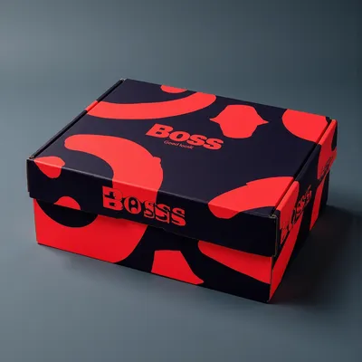 AI-Generated packaging for Mailer box