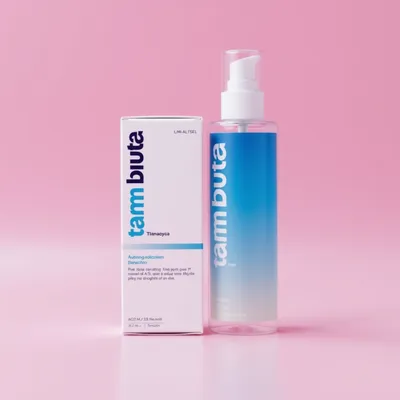 AI-Generated packaging for Perfume bottle