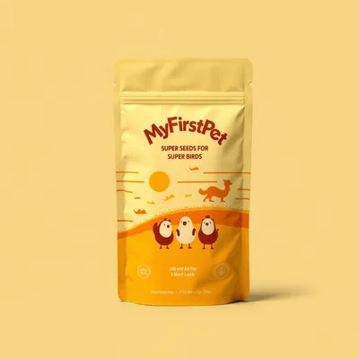 AI-Generated packaging for Food pouch