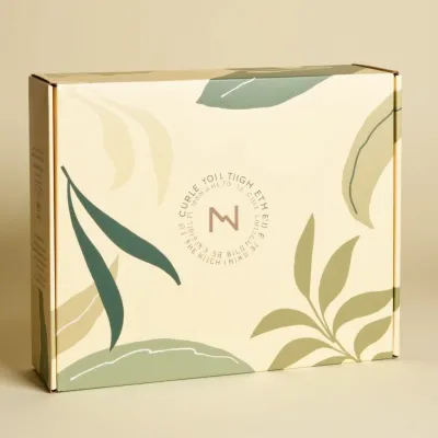 AI-Generated luxury mailer box packaging