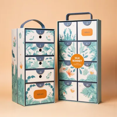 AI-Generated packaging for Advent calendar
