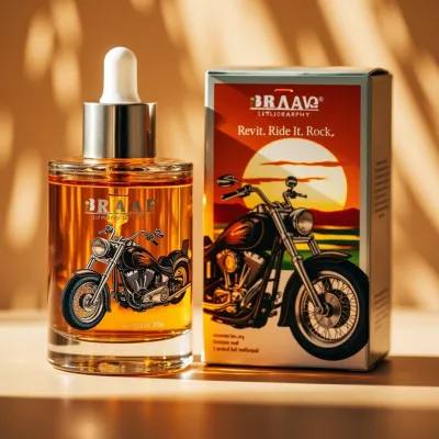 AI-Generated packaging for Dropper bottle