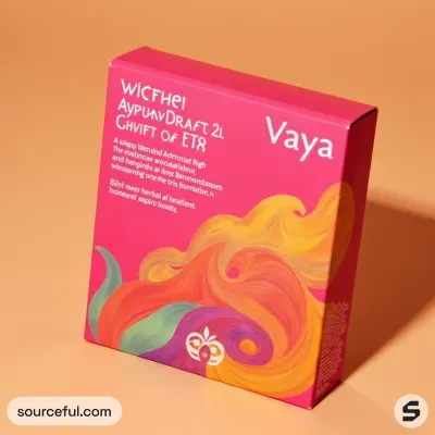 AI-Generated packaging for Carton box in the Beauty and Personal Care industry