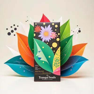 AI-Generated packaging for Pillow box in the Health and Wellness industry