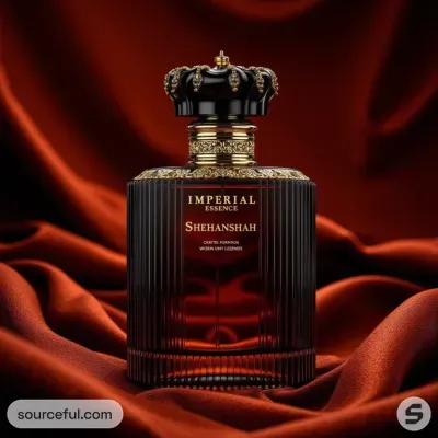 AI-Generated packaging for Perfume bottle in the Beauty and Personal Care industry