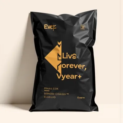 AI-Generated packaging for Plastic mailing bag