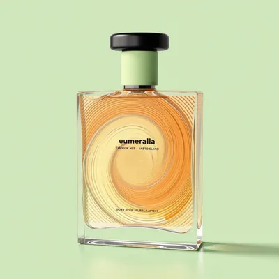 AI-Generated packaging for Perfume bottle