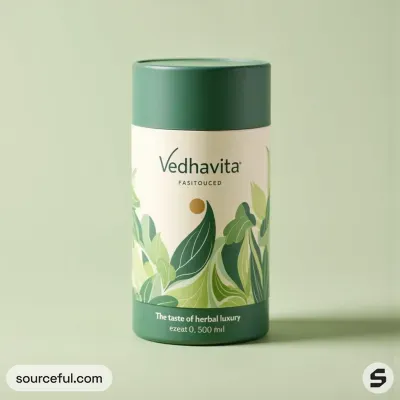 AI-Generated packaging for Tube in the Health and Wellness industry