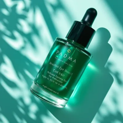 AI-Generated packaging for Dropper bottle in the Medical and Healthcare Products industry