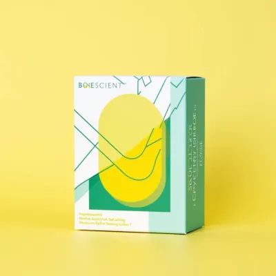 AI-Generated white dropper bottle packaging