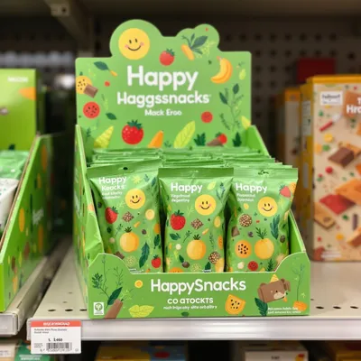 AI-Generated packaging for Shelf display box