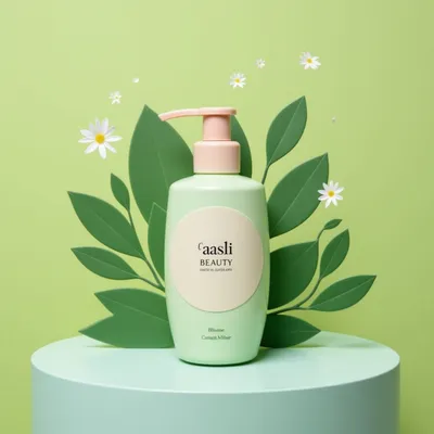 AI-Generated packaging for Pump bottle