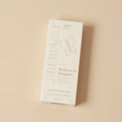 AI-Generated packaging for Dropper bottle in the Organic and Natural Products industry