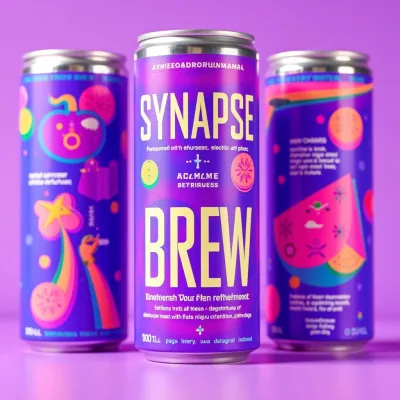 AI-Generated packaging for Drinks can