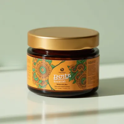 AI-Generated packaging for Food glass jar