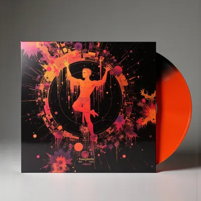 AI-Generated packaging for Vinyl album cover