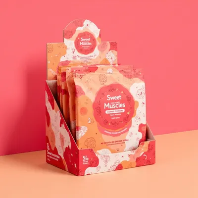 AI-Generated packaging for Shelf display box