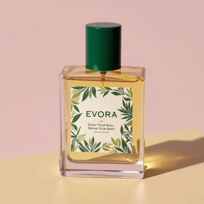 AI-Generated packaging for Perfume bottle