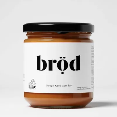AI-Generated packaging for Food glass jar in the Food and Snacks industry