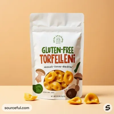 AI-Generated packaging for Food pouch in the Gourmet and Specialty Foods industry