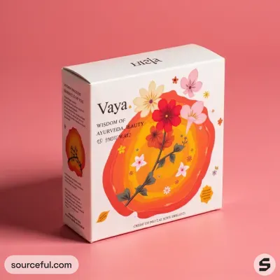 AI-Generated packaging for Carton box in the Beauty and Personal Care industry
