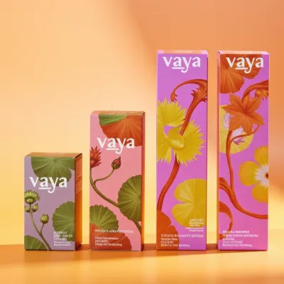AI-Generated packaging for Carton box in the Beauty and Personal Care industry