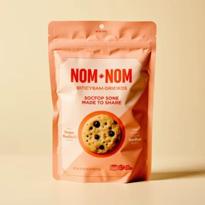 AI-Generated packaging for Food pouch