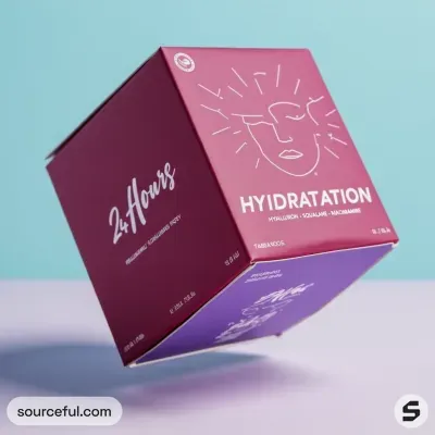 AI-Generated packaging for Carton box in the Beauty and Personal Care industry
