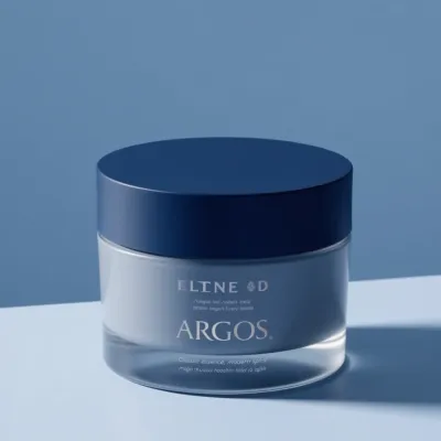 AI-Generated packaging for Cosmetics glass jar