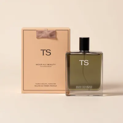 AI-Generated packaging for Perfume bottle