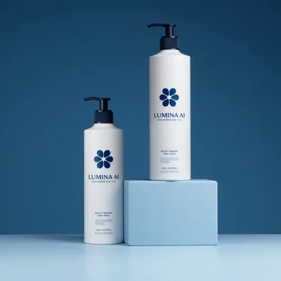 AI-Generated packaging for Pump bottle