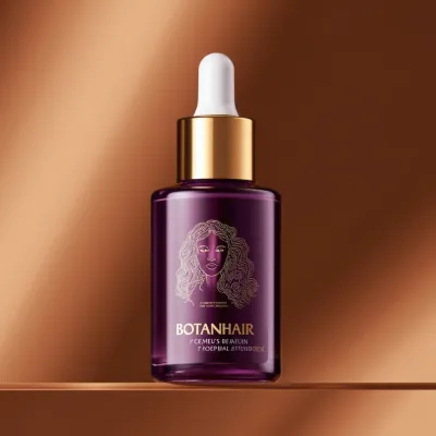 AI-Generated packaging for Dropper bottle