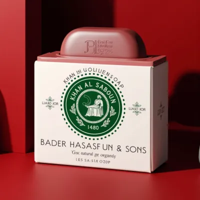 AI-Generated packaging for Cosmetics glass jar