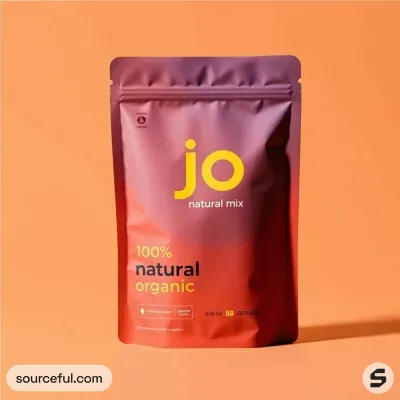 AI-Generated packaging for Food pouch in the Food and Snacks industry