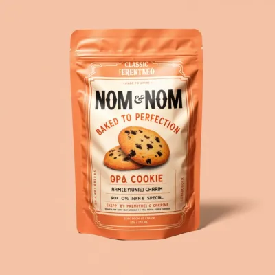 AI-Generated packaging for Food pouch