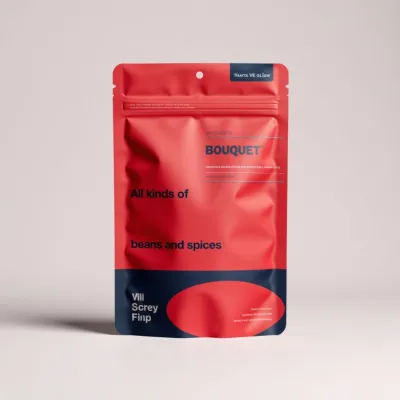 AI-Generated packaging for Food pouch in the Packaged Foods industry