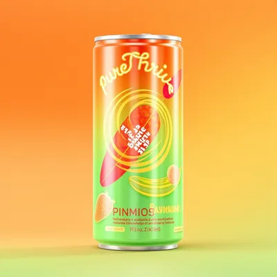 AI-Generated packaging for Drinks can
