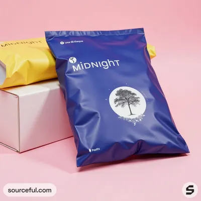 AI-Generated packaging for Plastic mailing bag