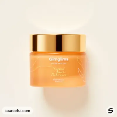 AI-Generated packaging for Food glass jar in the Beauty and Personal Care industry